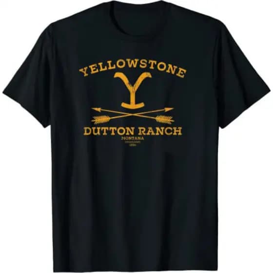 Camiseta Camisa Blusa Estampada Série Yellowstone Moda Country Cowboy Ranch Unissex Adulto ao Plus Size Moda Fashion
