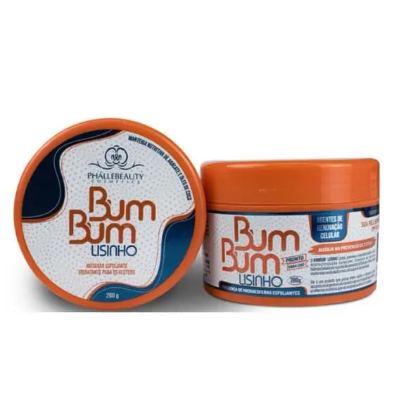 Bumbum Lisinho - Máscara esfoliante hidratante para os glúteos - Phállebeauty
