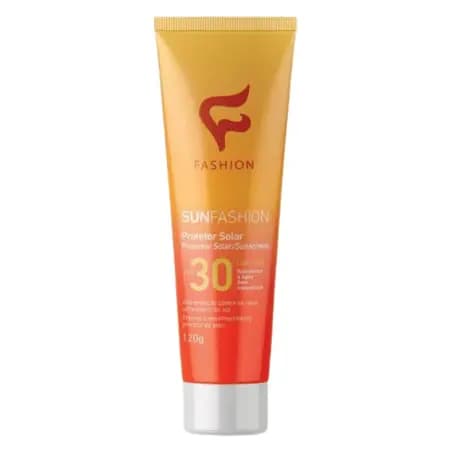 Protetor Solar FPS 30 SunFashion 120g - Fashion Cosméticos