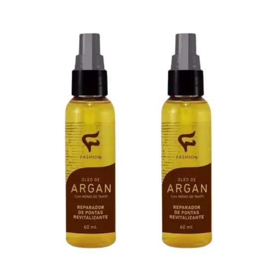 Óleo De Argan Kit com 02 unidades - Fashion Cosméticos