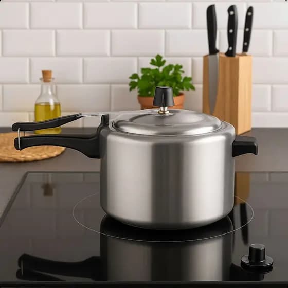 Panela de Pressão 4,5 L Polido Alumínio