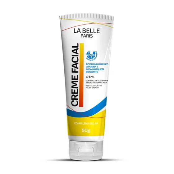 Creme Facial 10 Em 1 Com Filtro Solar 50g La Belle Paris
