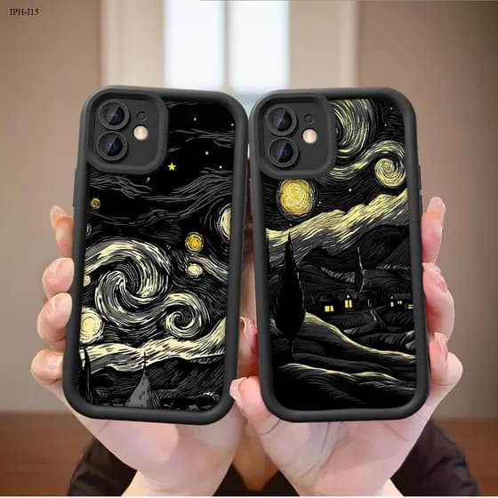 Capinha Case iPhone 15 14 13 12 11 X XS XR 7 8 SE Pro Max Plus 2020 2022 Preto Macio De Choque Para Capa TY5751