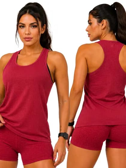 Regata Feminina Mulet Fitness Academia Dry Fit Leve Respirável P ao GG