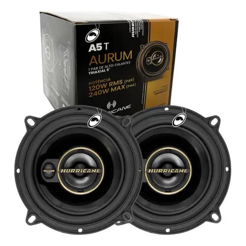 Par Alto Falante 5 Polegadas Aurum A5t Hurricane 120 Wrms