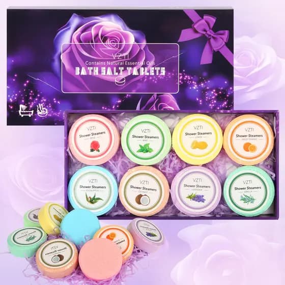Conjunto de sal para os pés, sabonete para banho, chuveiro, comprimidos para banho, aromaterapia, óleo essencial, compri