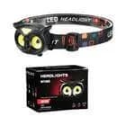 Lanterna De Cabeça Led Bike Pesca Noturna Forte Wt209 Coruja
