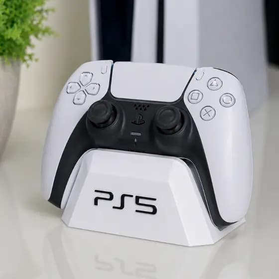 Suporte Controle PS5 Segura Protege Organiza Mesa de Escritório Setup Gamer Antiderrapante