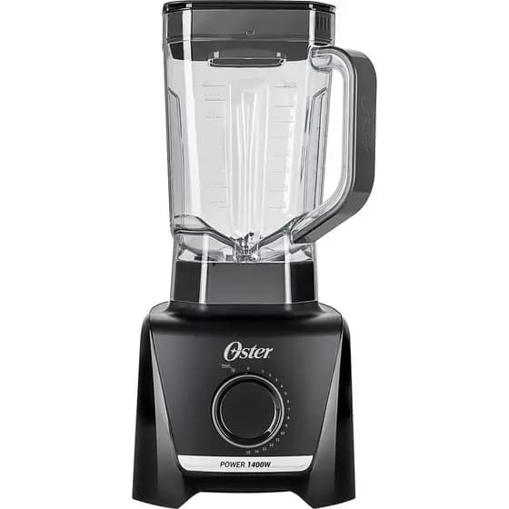 Liquidificador Oster Preto 3,2 Litros 15 Velocidades + Pulsar Preto 127v