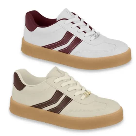 Tênis Feminino Vizzano Casual Estiloso Baixo Super Confortável Original Envio Imediato