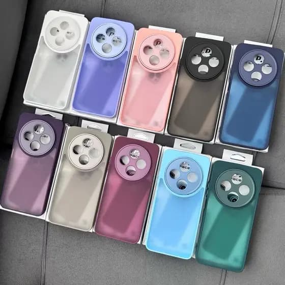 Capa Capinha SPACE Fosca Para Xiaomi Redmi 14C/ POCO C75 buraco fino acrilico Case Anti impacto