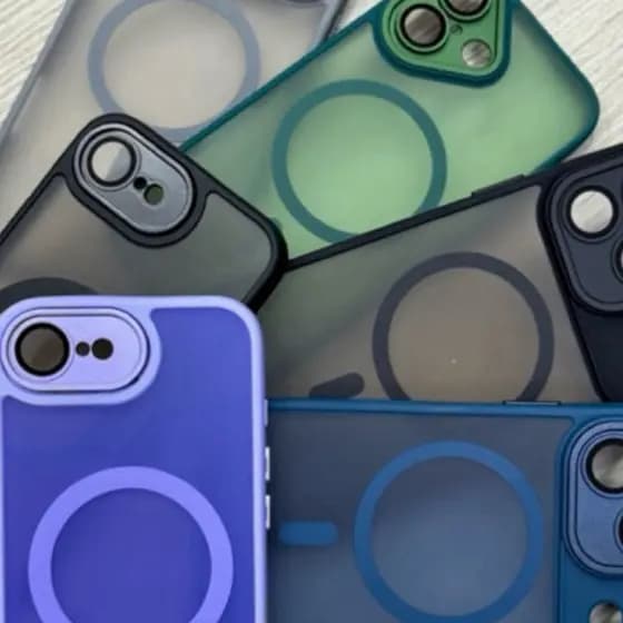 Case Magsafe para iPhone 16E 17E 17 pro max Proteção Completa e Design Moderno Silicone com proteção na câmera fosc