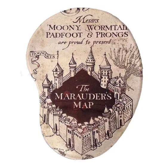 Mouse Pad ergonômico apoio punho Harry Potter Sortidos