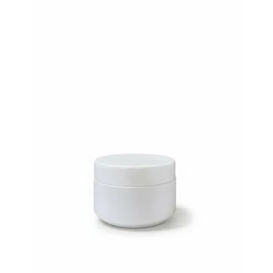 Kit 50 Pote Plástico 90g Vazio Tampa Rosca Gel, Creme, Pomadas