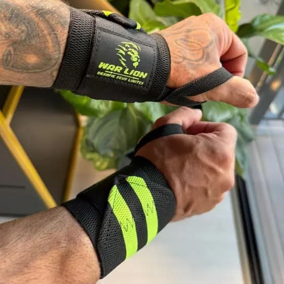 Munhequeira Elástica de Pulso Crossfit - Munhequeira Seca Suor Crossfit | Munhequeira para Musculação