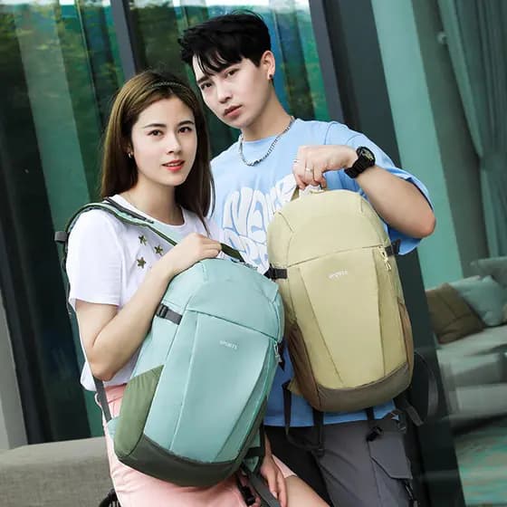 Mochila 10L Impermeável para Caminhada Ciclismo Trilha Viagem Mochila Esportiva Leve Outdoor