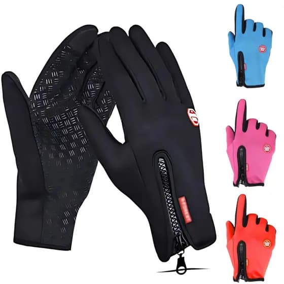 Luva Moto Bike Motoboy Motoqueiro Unissex Termica Touch Resistente à Água