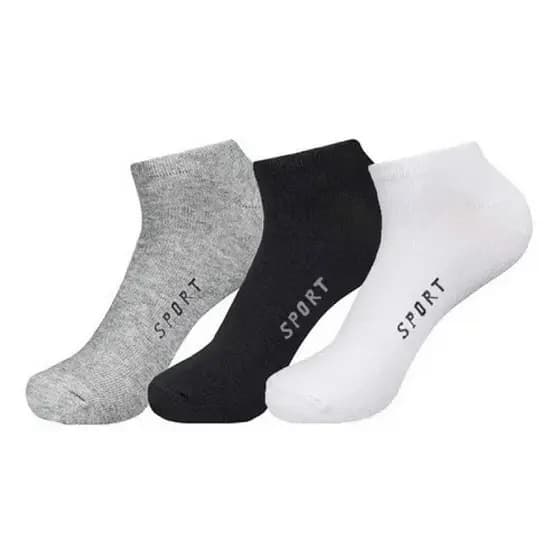 Kit 12 Pares De Meias Masculinas Esportivas Adultas liso