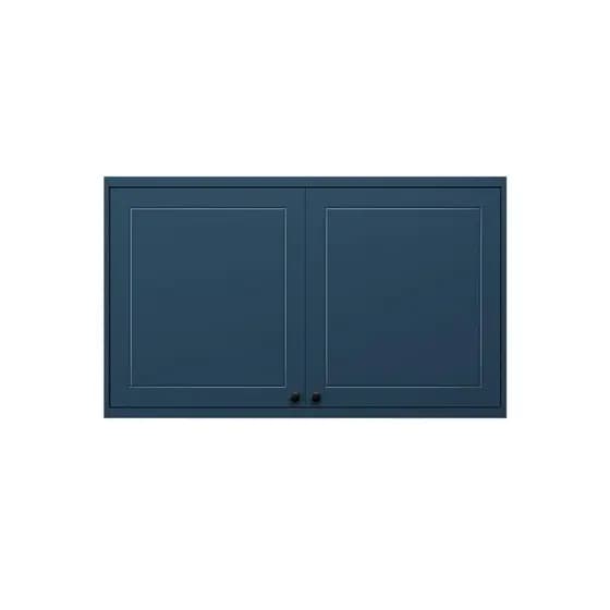Armário Aéreo MDF Herval Viana, 2 Portas, Azul Orion, 120 cm