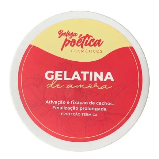 Gelatina Memorizadora de Cachos Beleza Poética 200g