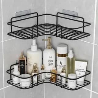 Organizador Suporte Prateleira De Canto Para Banheiro Box Organizador Multiuso