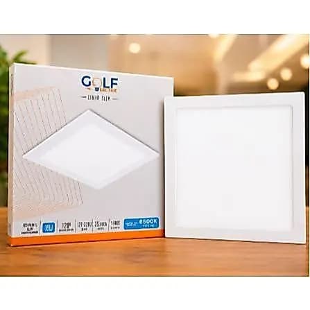 Painel Plafon Led Embutir 18w Quadrado Bivolt Luz branco frio