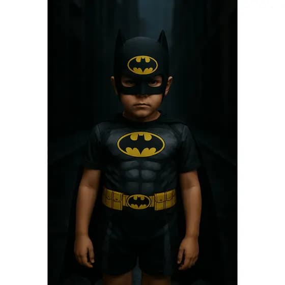 Fantasia infantil Batman menino FESTAS ANIVERSÁRIOS CARNAVAL