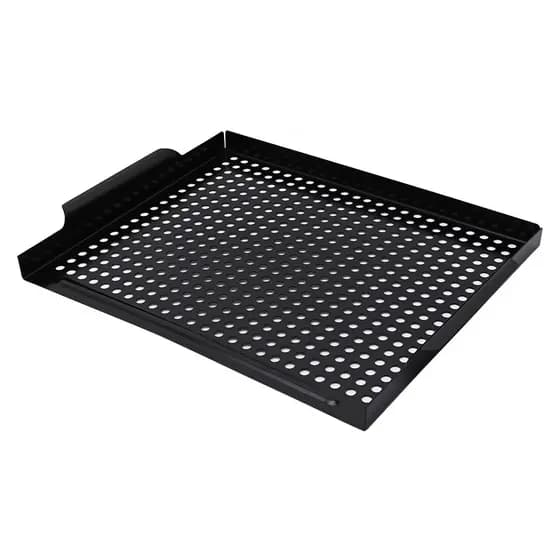 Bandeja Assadeira Perfurada Aço Carbono Grelha Churrasqueira