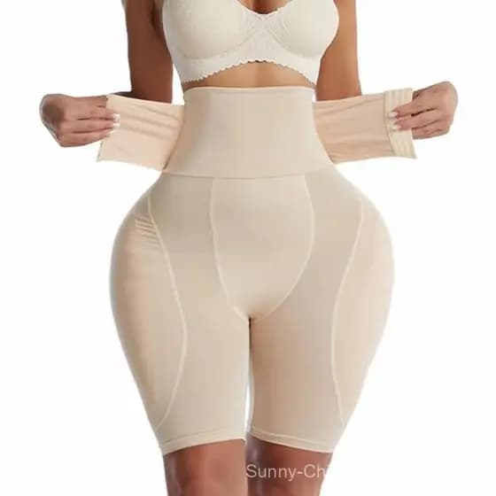 Mulheres Pós-Parto Corpo Shaper Roupa Interior Quadril Acolchoado Calcinha Coxa Mais Magro