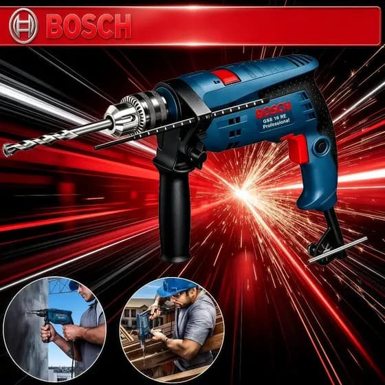 Furadeira parafusadeira Elétrica 1200W furadeira de impactoo parafusadeira bosch 220V Original 100%