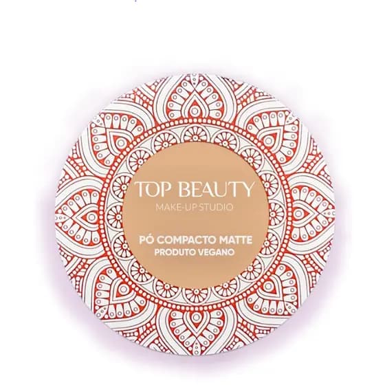 TOP BEAUTY MAKE UP PO COMPACTO MATTE COR 03 10g