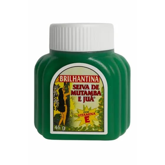 Brilhantina Seiva de Mutamba e Juá 45g – Cabelos Fortes, Brilhantes e Bem Cuidados!