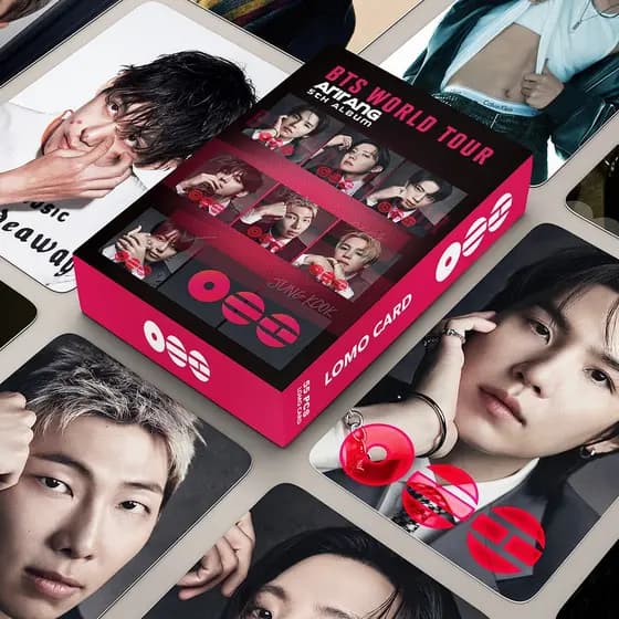 Cartão De Coleção De Álbum ARIRANG Com Fotográfico55pcs/Box BT-S 2026