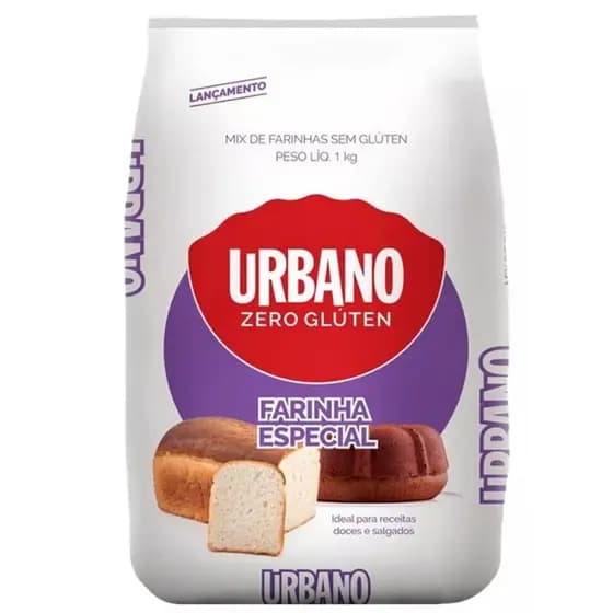 Mix de Farinhas sem GLÚTEN - URBANO ALIMENTOS