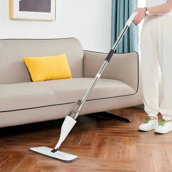Mop Spray Giratório Limpeza Flash Mágico Rodo Esfregão Flat Mop de Limpeza Com Reservatório E Spray Rodo De Limpeza