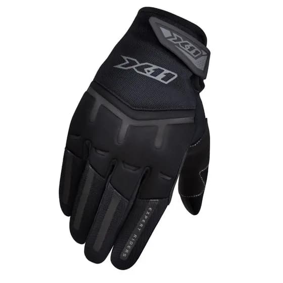 Luva X11 Moto Motociclista Motocross Touch Preto Fit X Par