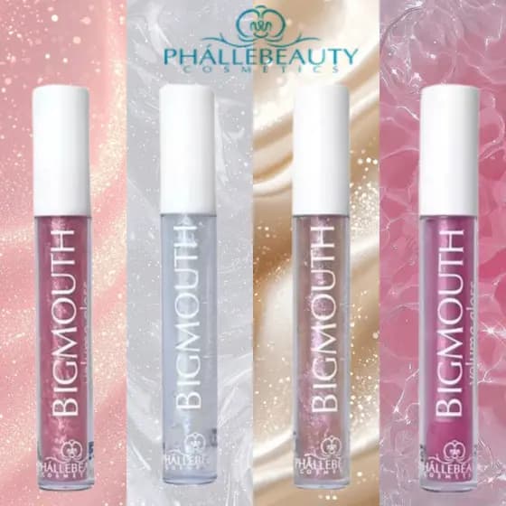Kit Gloss Labial Volume Aumenta Big Mouth - PhálleBeauty 4ml