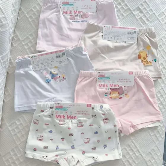 Kit Até 12 Calcinhas Boxer Infantil Conforto Diário Cores Sortidas Tecido Macio e Respirável