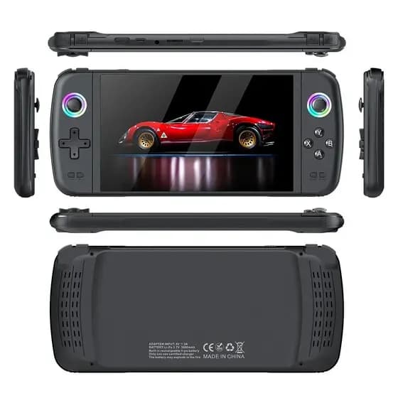 M27 Console de Jogo Portátil Tela Grande 7 Polegadas com 21 Mil Jogos Led RGB Lightning Retro Video Game Portatil
