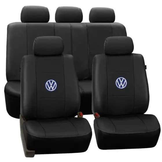Capa Para Bancos Carro Automotivo Couro Impermeável Volkswagen Carro Gol Golf Jetta