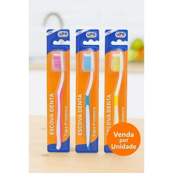 ESCOVA DENTAL UNIDADE ADULTO HEGIENE BOCAL