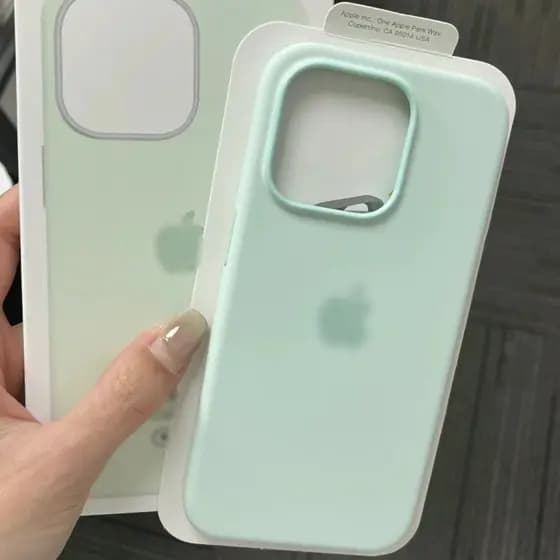 Capa De Silicone Líquido Premium Para Telefones iPhone-Compatível Com 11/12/13/14/15/16 Pro Max
