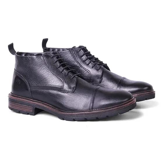 Bota Masculina Montreal Máxima Qualidade em Couro legitimo botina estilo conforto