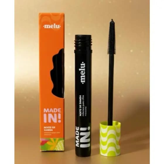 Máscara de Cílios Noite de Samba Melu Linha Made In – Volume, Alongamento e Definição