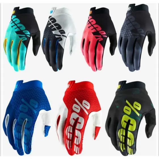 100 % Esportes Ao Ar Livre Bicicleta Equitação Luvas Da Motocicleta BMX ATV MTB Fora De Estrada Veículo Moda Ciclismo Pa