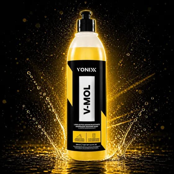 V-Mol Vonixx 500ml Lava Autos Desincrustante Remoção De Sujeiras Mais Difíceis, Como Barro e Óleo