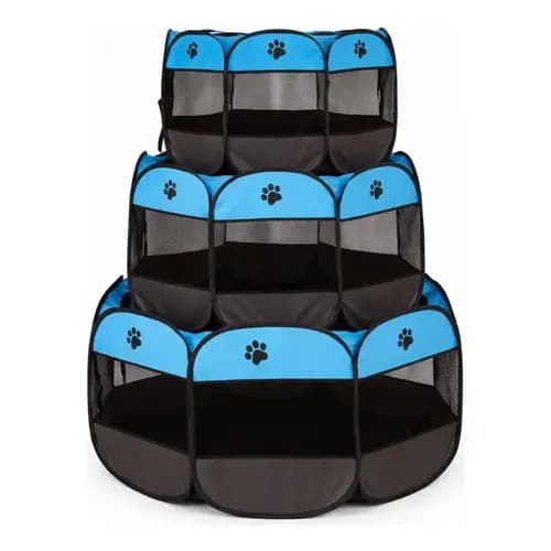 Cercado Pet Casinha Dobrável Cachorros