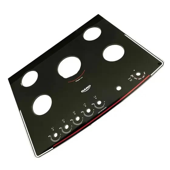 Mesa Tampa Tampo Vidro Fogão Dako Supreme Glass 5 Boca Origi