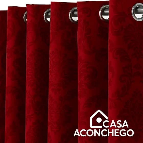 Cortina Jacquard Tecido Elegante 4,00m x 2,70m | Ideal para Sala e Quarto Qualidade Sofisticação