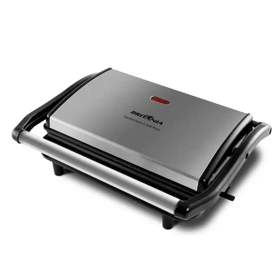 Sanduicheira Elétrica vPress Press BGR27I Preto/Inox 110V